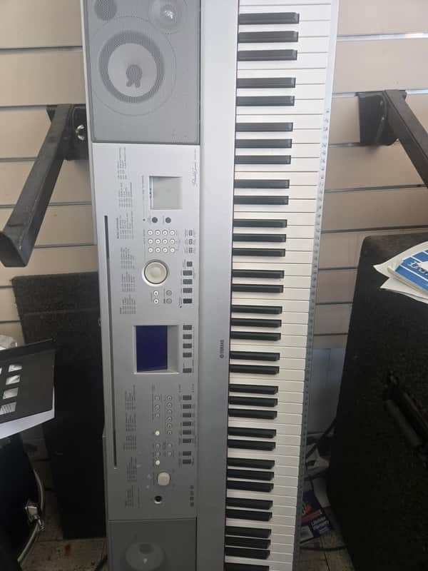 Yamaha DGX 1999 - Silver and Natural Wood image 1