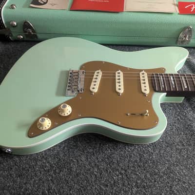 Fender Parallel Universe II Strat-Jazz Deluxe 2020 - Transparent Faded Seafoam Green image 9