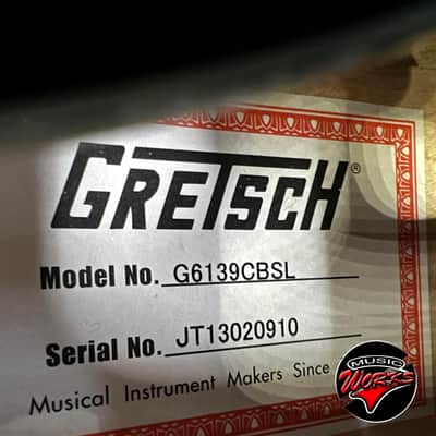Gretsch 6139 Center Block Cbsl Black Falcon 2013 image 5