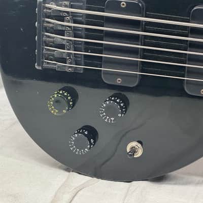 Gibson LPB-1/5 lpb-1 5 lpb1/5 Les Paul Special Bass Singlecut 5-string Bass 1998 - Ebony / Black image 4