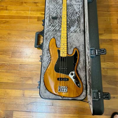 Fender American Professional II Jazz Bass with Maple Fretboard 2020 - Present - Roasted Pine image 1