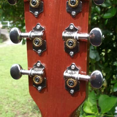 1971 Yamaha FG180 Red Label Nippon Gakki+Rocket Case image 11