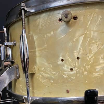 Slingerland 12x24/12x14/16x16/6.5x14" Radio King Drum Set - 30's WMP image 16