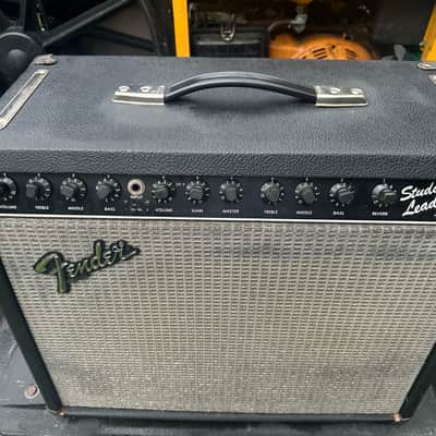 Fender Studio Lead 2-Channel 60-Watt 1x12" Solid State Guitar Combo 1983 - 1985 - Black image 2