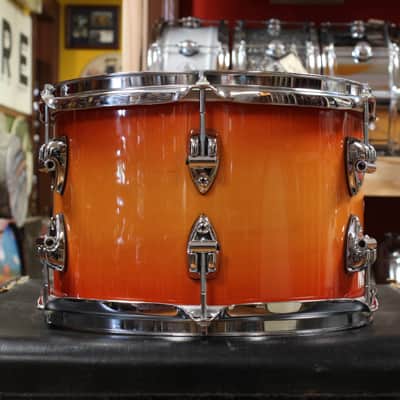 1990s Ayotte Custom Maple Sunburst Drum Kit 14x20 14x14 8x12 5.5x14 image 15