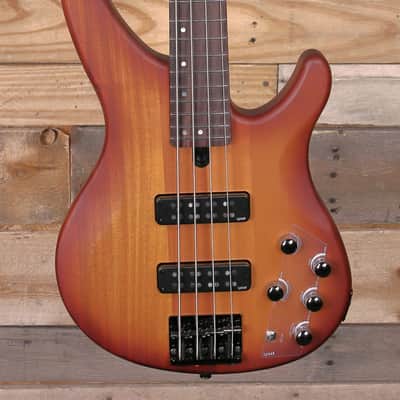 Yamaha TRBX504 Bass Guitar Brick  Burst image 1