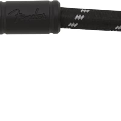 Fender Deluxe BLACK TWEED Guitar/Instrument Cable, Straight-Right Angle, 10' ft image 7