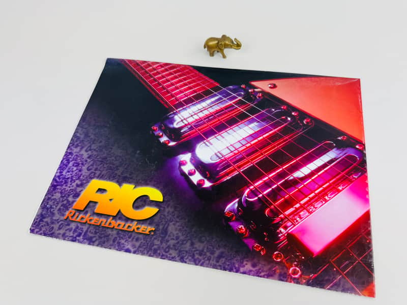 Rickenbacker Guitars & Basses Foldout Poster (c. 2002) image 1
