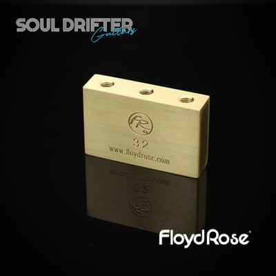 Floyd Rose Original Fat Brass Tremolo Block - 32 mm-Without Screws image 1