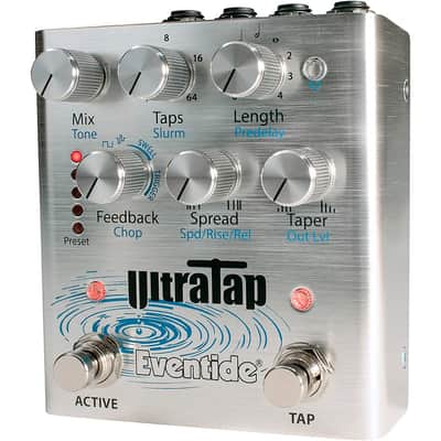 Eventide UltraTap Delay/Reverb Multi-Tap Effects Pedal Regular Silver image 3