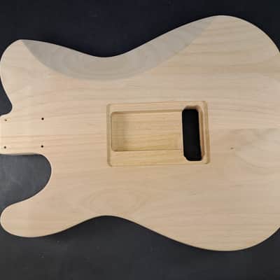 Unfinished Alder HxS body - Tele -for Fender Strat Stratocaster neck Floyd Rose J2512 image 3