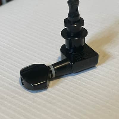 2000's Era Jackson Dinky Guitar Black Reverse Jin Ho Korea Tuners Tuning Pegs 6 In Line image 8