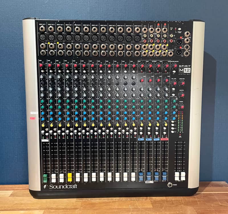 Soundcraft M Series Spirit M12 20-Channel Mixer image 1