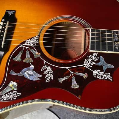 NEW! Gibson Hummingbird Custom Koa - Dealer Select - Autumnburst - Authorized Dealer - Custom Shop - 4.75 lbs - G07701 image 5