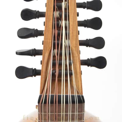 Bohr 7-course Renaissance lute 1977 image 4