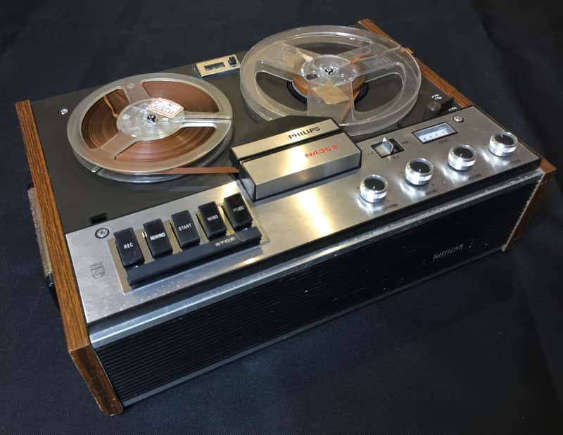 Philips N4308 reel to reel tape player / recorder image 1