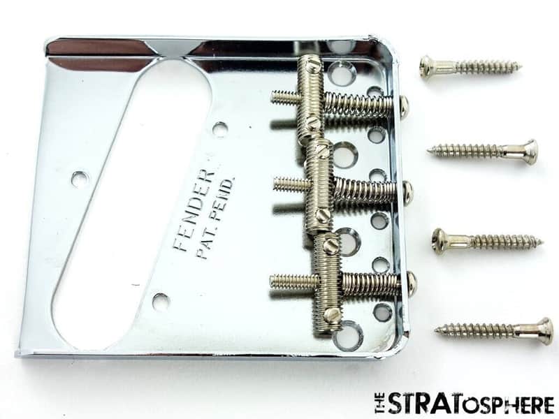 USA Fender Custom Shop 1960 Telecaster NOS BRIDGE, Chrome Tele 60 image 1