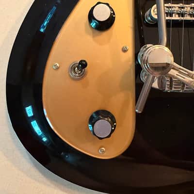 Rivolta Guitars Combinata VII Left-Handed with Pau Ferro Fretboard 2019 - Toro Black Metallic image 3
