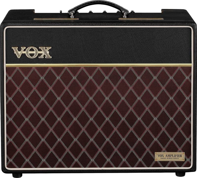 Vox AC10HWR1 Handwired Electric Guitar Tube Combo Amplifier, 10W, Black image 1