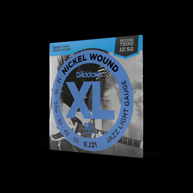 D'Addario Jazz Light Electric Guitar Strings EJ21 image 1