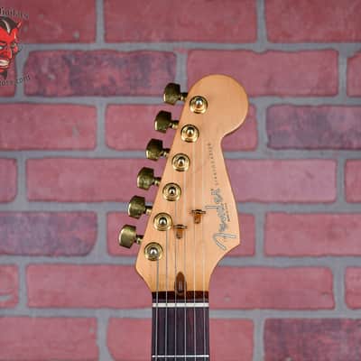 Fender 50th Anniversary Limited Edition American Standard Strat Flame Maple Top & Back Antique Burst #2377 1996 w/OHSC image 10