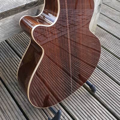 Cort AS-S5 NAT, Vollmassive Mini Jumbo Westerngitarre mit Fishman Preamp image 13