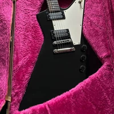1989 Gibson Explorer Ebony Original PAT No Pickups & Case image 1
