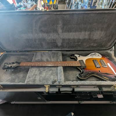 Danelectro The 66BT Baritone with Tremolo 2018 - Three Tone Sunburst image 6