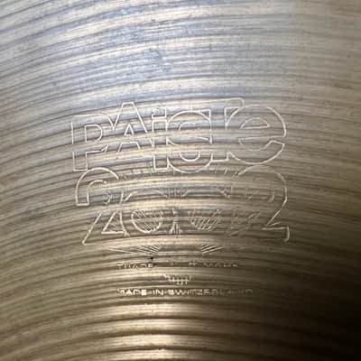 Paiste vintage 2002 black label sound edge 1042 grams & formula 602 913 grams 14" Hi-Hat pair 1970’s-80’s - Traditional VIDEO! image 3