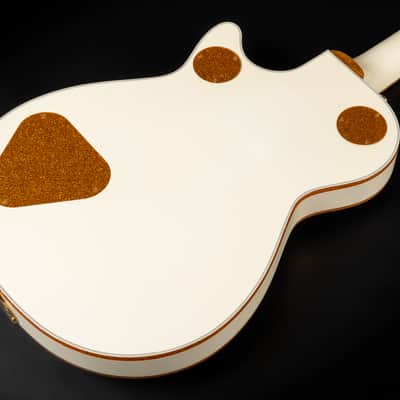 2003 Gretsch G6134 White Penguin - White | Japan Singlecut Dynasonic Pickups Ebony Fretboard w/ Hump Block Feather Motif Inlays First Production Year | OHSC image 13