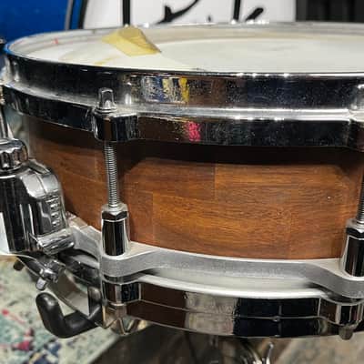 GLP Woodworks – Mark Schulman Collection – 5x14" Stave Bubinga Snare Drum, 2007 Natural image 5