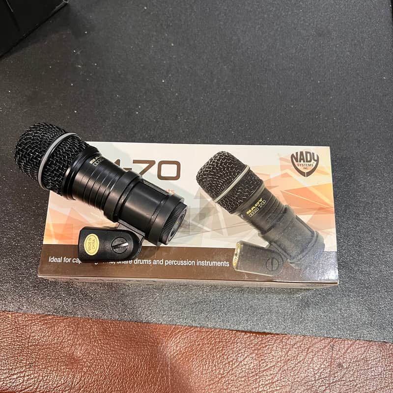 Nady DM-70 Cardioid Dynamic Drum Microphone 2010s - Black image 1