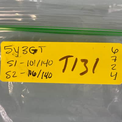 1966 General Electric 5Y3GT Vintage Rectifier Tube! T131 image 7