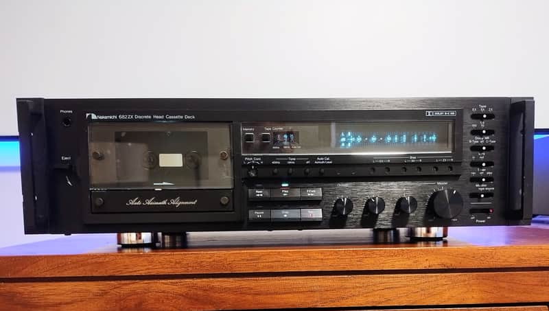 Nakamichi  682ZX Cassette Cassette Deck 90 Day Warranty Fully serviced and Recapped image 1