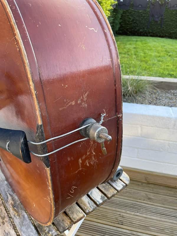 Boosey & Hawkes Excelsior 1/2 チェコスロバキア 1960s Boosey & Hawkes Artia Excelsior Double Bass | Reverb UK