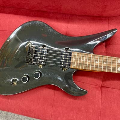 Schecter Diamond Series A-7 7-String Guitar - Charcoal Sparkle image 3