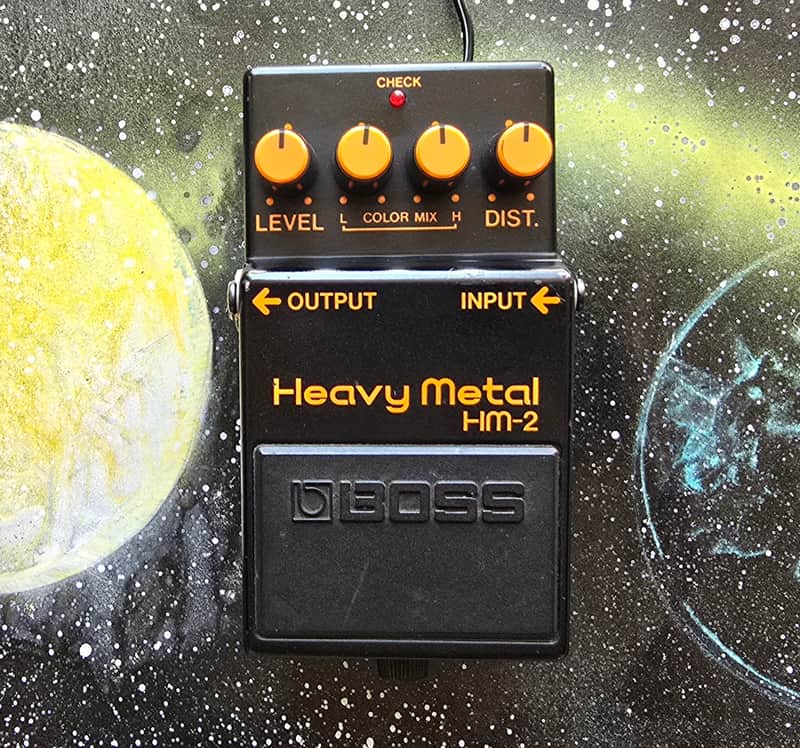Boss HM-2 Heavy Metal (1989), Made in Taiwan, Classic Chainsaw Tone, Excellent Condition image 1