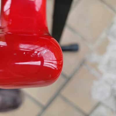 Fender Black logo Mexican stratocaster 1995 - Red image 12