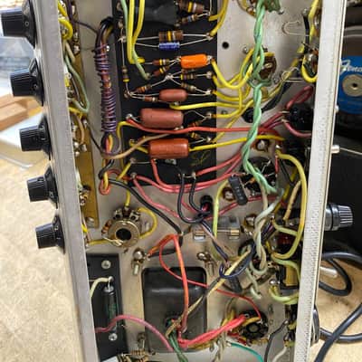 Fender Deluxe Reverb 1969 Vintage Guitar Combo Tube Amplifier image 14