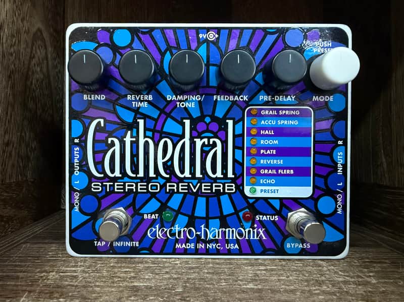 Electro-Harmonix Cathedral Stereo Reverb 2009 - 2020 - Blue / Purple image 1