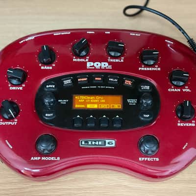 Line 6 POD xt Multi-Effect and Amp Modeler 2002 - 2006 Red image 1