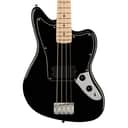 Used Squier Affinity Series Jaguar Bass - Black w/ Maple FB
