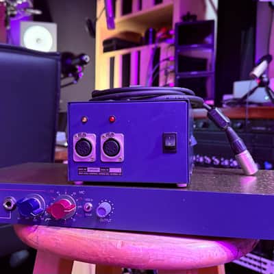 BAE 1073MPF Single Channel with PSU 2010s - Blue image 2
