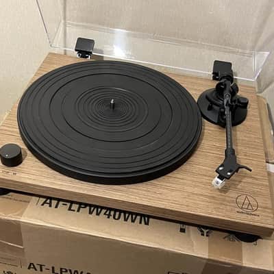 Audio-technica AT-LPW40WN Rare Vintage MINT Turntable Manual Carbon Warranty image 18