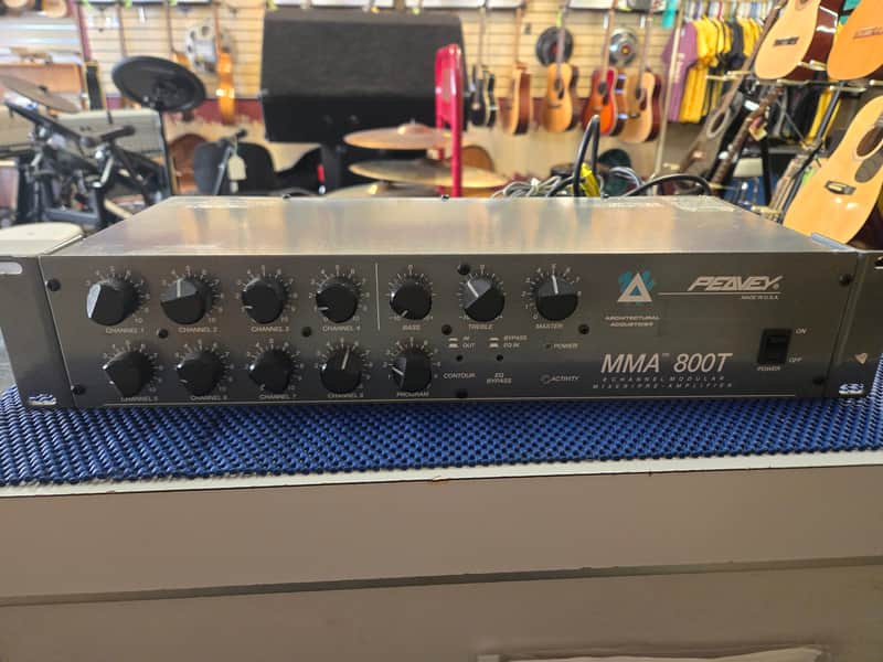 Peavey MMA 800T 8 Channel Mixer/Amplifier image 1