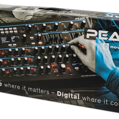 Novation Peak MIDI USB Polyphonic Synthesiser For MAC or PC+Sustain Pedal image 11
