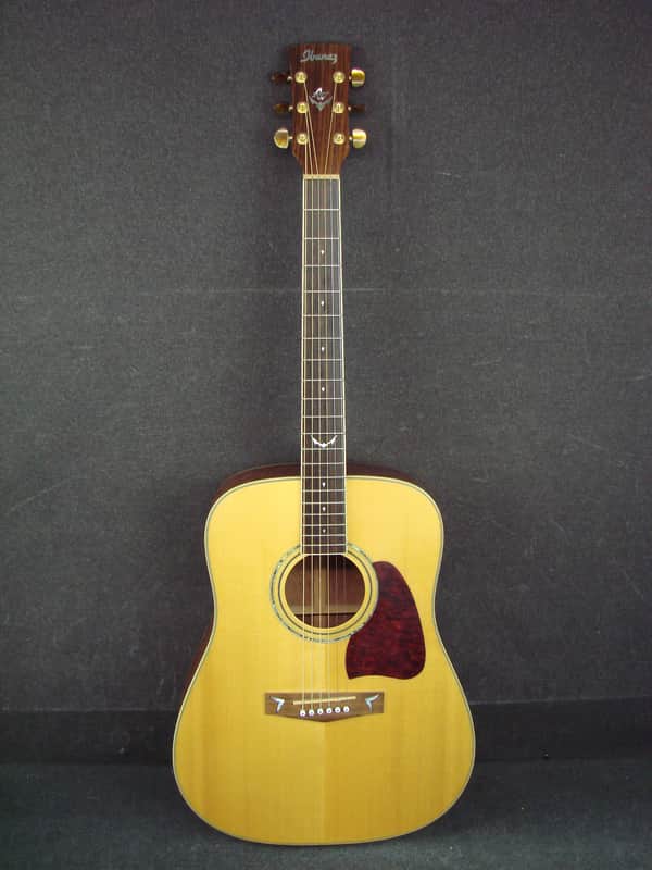 Ibanez Artwood AW300-NT Solid Top Acoustic Guitar AW300NT | Reverb