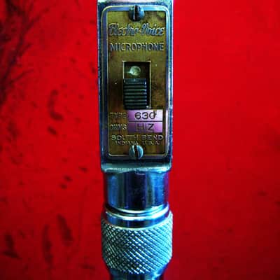 Vintage 1940's RARE Electro-Voice 630 Omnidirectional Dynamic Microphone Hi Z w period stand image 7