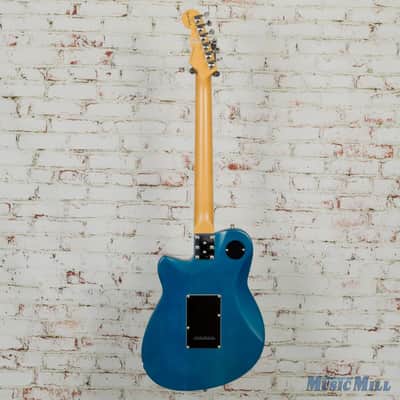 Reverend Reeves Gabrels Signature Guitar Blue Flame Satin w/HSC (USED) image 9