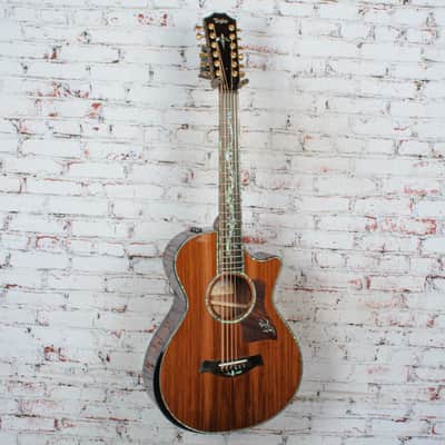 Taylor - 2025 Presentation Series PS52ce - 12-String Acoustic-Electric Guitar - 12 Fret - Honduran Rosewood/Sinker Redwood - with  Hardshell Case - x5060 image 3